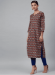 Picture of Fascinating Rayon Grey Kurtis & Tunic