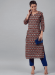 Picture of Fascinating Rayon Grey Kurtis & Tunic