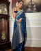 Picture of Nice Silk Midnight Blue Saree