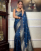 Picture of Nice Silk Midnight Blue Saree