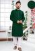 Picture of Gorgeous Rayon Dark Green Kurtas