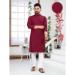 Picture of Pretty Rayon Saddle Brown Kurtas