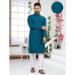 Picture of Beauteous Rayon Teal Kurtas