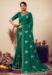 Picture of Delightful Georgette Teal Saree