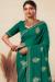 Picture of Delightful Georgette Teal Saree