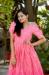 Picture of Enticing Cotton Hot Pink Readymade Gown