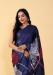 Picture of Enticing Satin & Silk Dark Slate Blue Saree