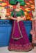 Picture of Graceful Chiffon & Satin Purple Lehenga Choli