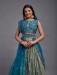 Picture of Wonderful Silk Light Slate Grey Lehenga Choli