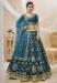 Picture of Good Looking Silk Midnight Blue Lehenga Choli