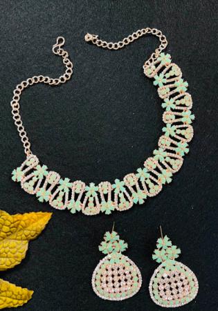 Picture of Wonderful Dark Sea Green Necklace Set