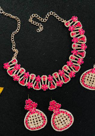 Picture of Classy Pink Necklace Set