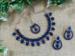 Picture of Resplendent Navy Blue Necklace Set