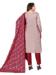 Picture of Sublime Silk Dark Grey Straight Cut Salwar Kameez