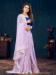 Picture of Graceful Georgette Plum Saree