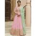 Picture of Delightful Georgette Thistle Anarkali Salwar Kameez