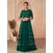 Picture of Nice Chiffon Dark Green Anarkali Salwar Kameez