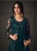 Picture of Net Dark Slate Grey Straight Cut Salwar Kameez