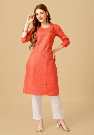 Picture of Sublime Cotton Chocolate Kurtis & Tunic