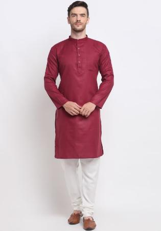 Picture of Splendid Cotton Brown Kurtas