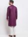 Picture of Delightful Cotton Purple Kurtas