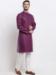 Picture of Delightful Cotton Purple Kurtas