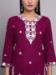 Picture of Appealing Rayon Purple Kurtis & Tunic