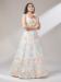 Picture of Ideal Net Off White Lehenga Choli