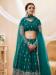 Picture of Fascinating Georgette Teal Lehenga Choli