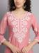 Picture of Elegant Rayon Dark Salmon Kurtis & Tunic