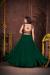 Picture of Bewitching Crepe Dark Green Lehenga Choli