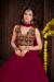 Picture of Charming Crepe Maroon Lehenga Choli