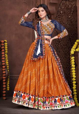 Picture of Alluring Crepe Maroon Lehenga Choli