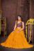 Picture of Appealing Crepe Dark Orange Lehenga Choli