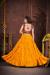 Picture of Appealing Crepe Dark Orange Lehenga Choli