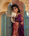 Picture of Fine Silk Purple Saree