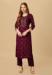 Picture of Beauteous Rayon Brown Kurtis & Tunic