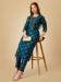 Picture of Amazing Rayon Teal Kurtis & Tunic