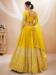 Picture of Delightful Georgette Yellow Lehenga Choli