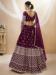 Picture of Sublime Georgette Maroon Lehenga Choli