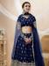 Picture of Bewitching Georgette Midnight Blue Lehenga Choli