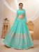 Picture of Classy Georgette Cadet Blue Lehenga Choli