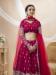 Picture of Magnificent Georgette Deep Pink Lehenga Choli