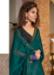 Picture of Good Looking Chiffon & Satin Teal Saree