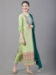 Picture of Admirable Rayon Dark Sea Green Readymade Salwar Kameez