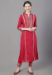 Picture of Ravishing Rayon Fire Brick Readymade Salwar Kameez