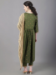 Picture of Rayon Dark Olive Green Readymade Salwar Kameez