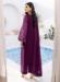 Picture of Silk & Organza Purple Straight Cut Salwar Kameez