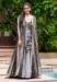 Picture of Georgette Light Slate Grey Readymade Salwar Kameez