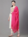 Picture of Rayon & Cotton Off White Readymade Salwar Kameez